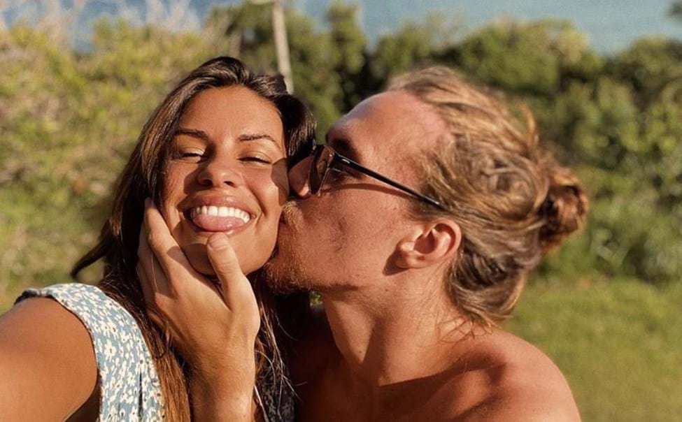 Carolina Loureiro com Vitor Kley
