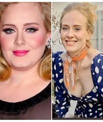 Adele deixa fãs em choque com perda de peso 
