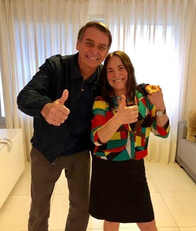 Regina Duarte afastada das novelas por causa de Bolsonaro