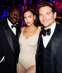 Irina Shayk e Bradley Cooper juntos em festa após separação