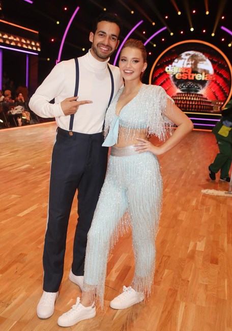 Margarida Corceiro dançou com André Madeira na estreia do 'Dança com as Estrelas'