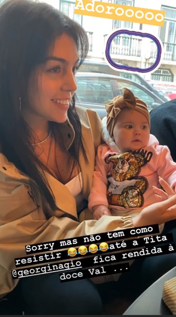 Georgina Rodríguez e Valentina