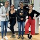 Cristiano Ronaldo com os irmãos: Hugo, Elma e Katia Aveiro