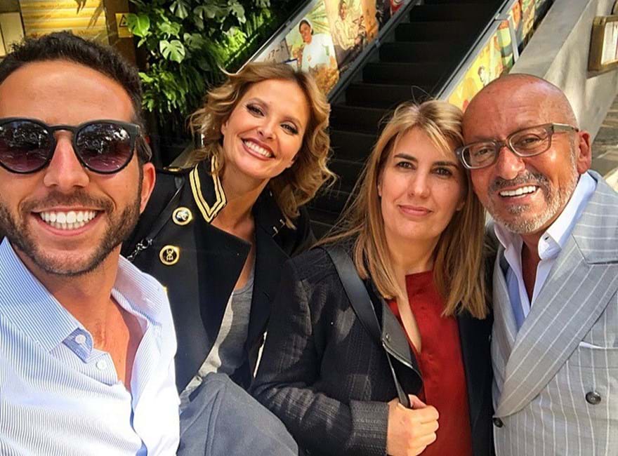 Ruben Correia com Cristina Ferreira e Manuel Luís Goucha