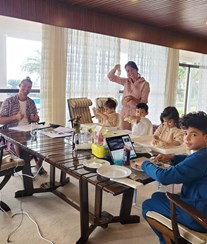Georgina Rodríguez mostra como é a alimentação em casa de Ronaldo: "Tudo biológico"