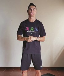 Ronaldo continua a gozar o sol da Madeira