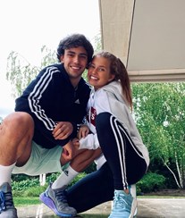 Quarentena volta a unir João Félix e Margarida Corceiro