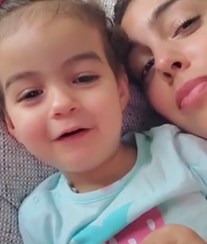 Alana Martina interrompe gravação do treino de Georgina Rodríguez