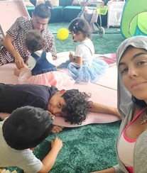 Georgina grita por ajuda e filhos 'salvam-na' de Ronaldo em vídeo hilariante