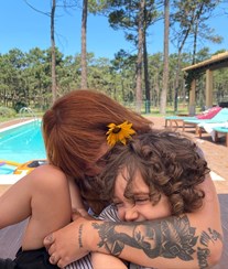 Carolina Deslandes mostra férias de luxo em família