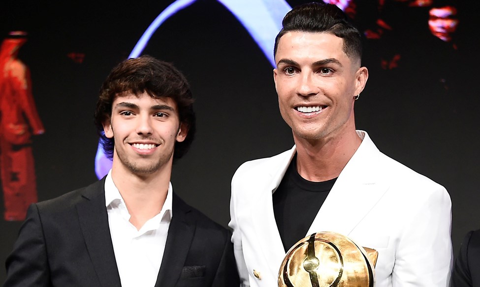 João Félix e Cristiano Ronaldo