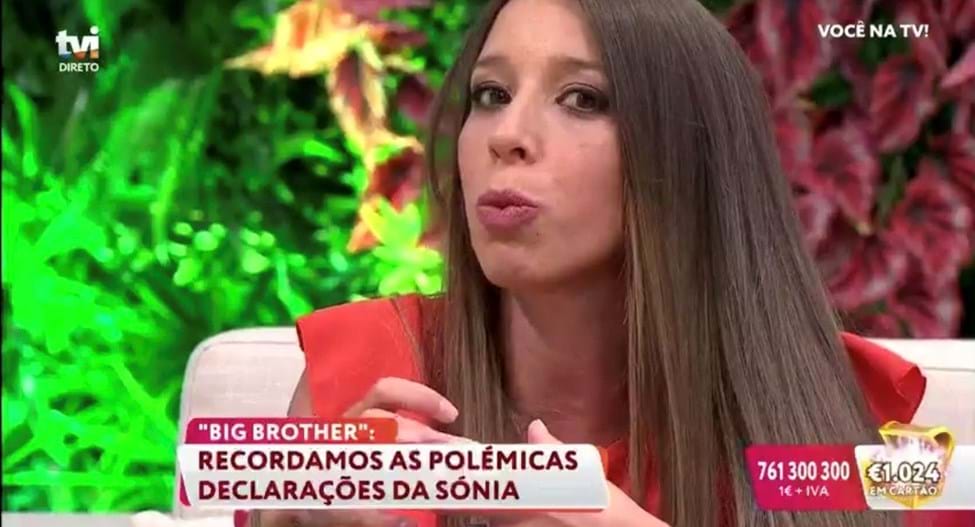 Sónia do 'Big Brother' esteve no 'Você na TV'
