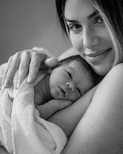 Giovanna Ewbank mostra rosto do filho recém nascido e faz as delícias dos seguidores a Ferver