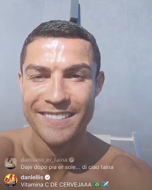 Fã de CR7, influenciador é diagnosticado com cefaleia em salvas