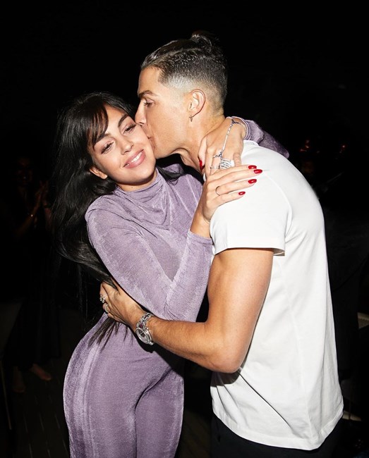 Georgina Rodríguez e Cristiano Ronaldo