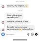 As ameaças enviada pela página de Instagram de Rui Pedro