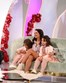 Sofia Ribeiro e as sobrinhas no programa de Cristina Ferreira