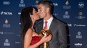 Cristiano Ronaldo na gala de entrega dos prémio, no Dubai