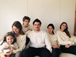 A viúva do ator, Anna Westerlund, João Lima, Clara, Max, Ema e Mia