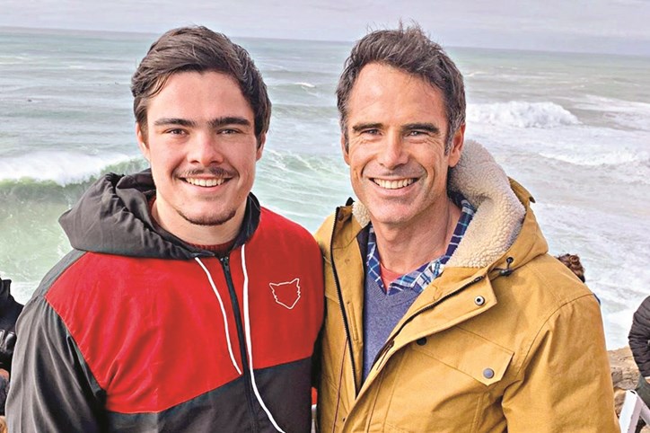 João Francisco com Pedro Lima, que morreu em junho, aos 49 anos