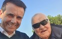 Jorge Gabriel e o pai Albano