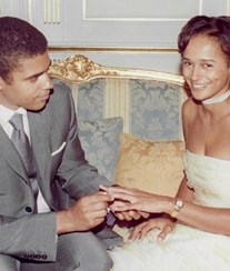 Isabel dos Santos recorda marido com fotografia especial do casamento