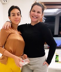 Katia Aveiro assinala o aniversário da cunhada Georgina Rodríguez 