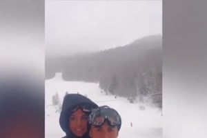Ronaldo surpreende Georgina com escapadela romântica na neve em dia de aniversário