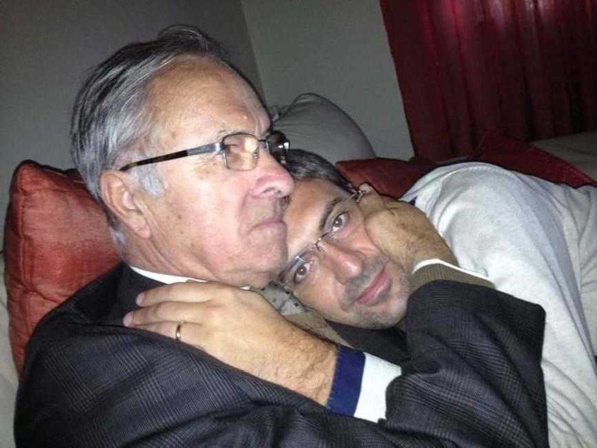 Carlos Daniel e o pai, José Alves