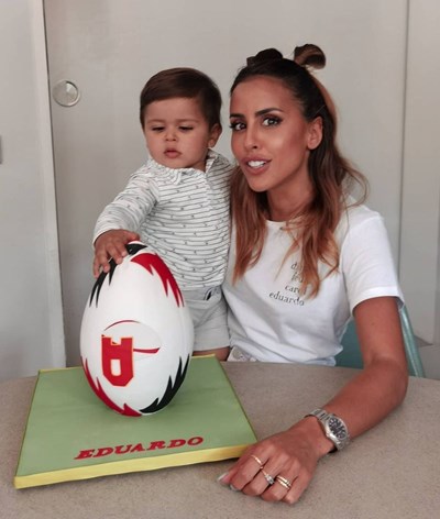 Filho de Carolina Patrocínio celebra primeiro aniversário com bolo especial