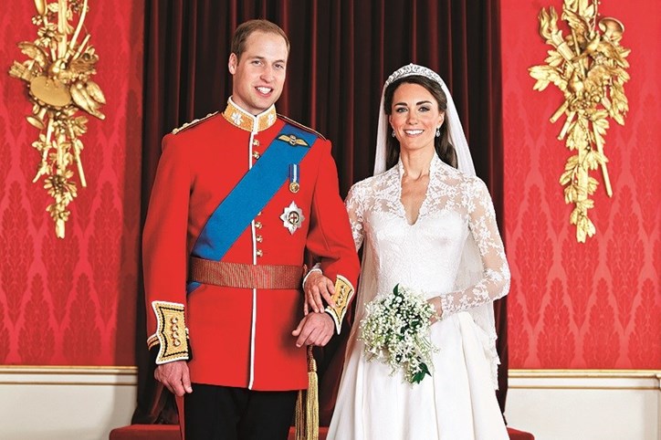 Príncipe William e Kate Middleton trocaram alianças a 29 de abril de 2011 na Abadia de Westminster, em Londres  
