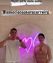 Cristiano Ronaldo e Gio unem-se à família Carreira e deixam apelo: "Façam parte deste sonho"
