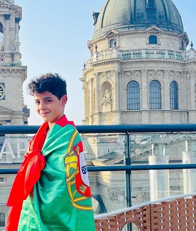 Cristianinho celebra 13 anos de vida em Madrid