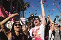 Centenas de fãs manifestaram-se pela liberdade de Britney Spears