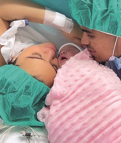 Luis Díaz anuncia nascimento da filha