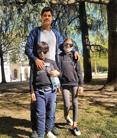 Bruno Cabrerizo sofre longe dos filhos
