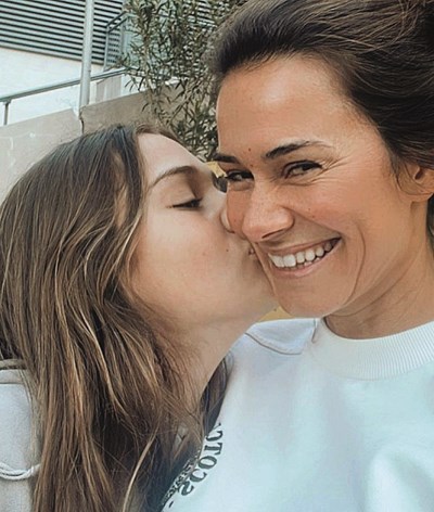 Pedro Teixeira e Cláudia Vieira juntos pela filha