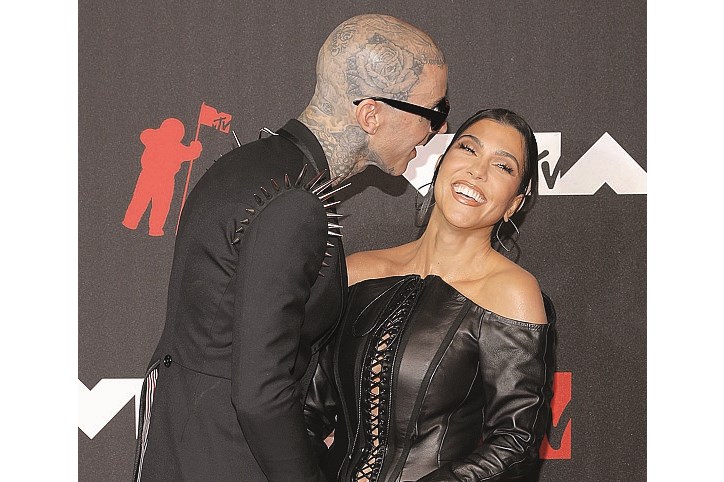 Kourtney Kardashian e Travis Barker