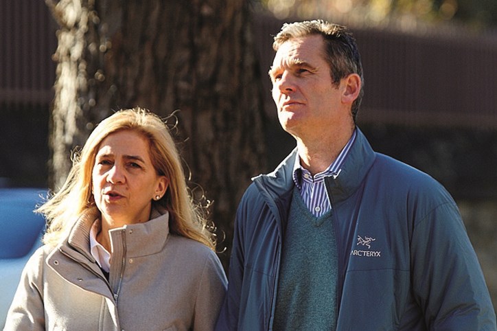 Infanta e Iñaki fariam 25 anos de casados