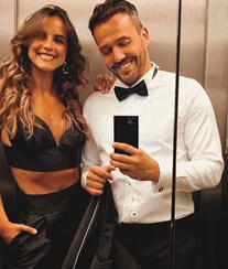 Pedro Teixeira parabeniza Sara Matos após vitória nos Globos de Ouro