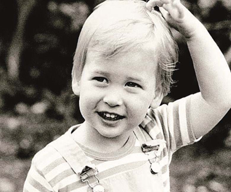 William em foto divulgada por Isabel II
