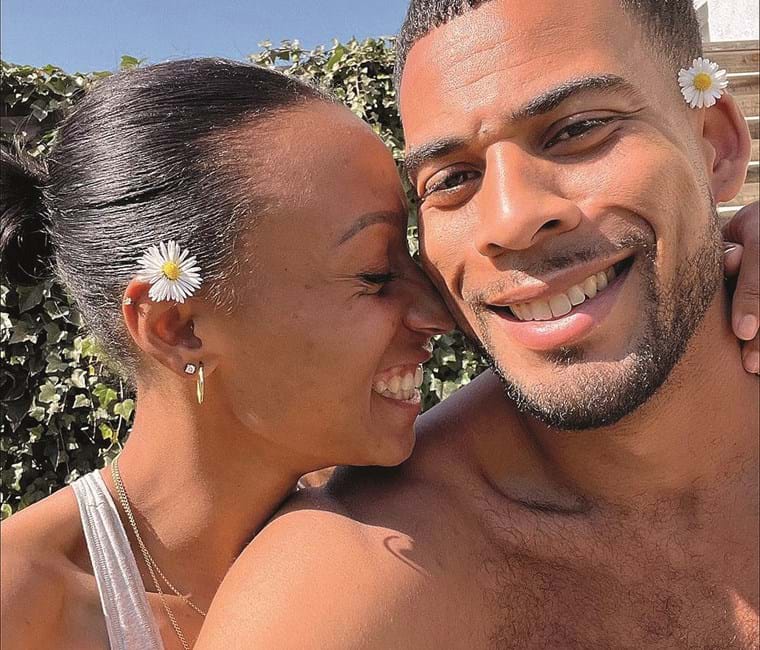 Ana Peleteiro vive agora uma relação feliz ao lado do também atleta Benjamim Compaoré
