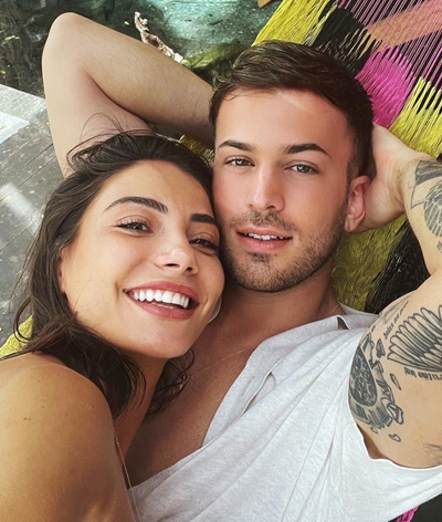 David Carreira e Carolina mostram o filho