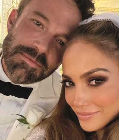 "O amor é lindo, gentil e paciente": Jennifer Lopez e Ben Affleck dão o nó