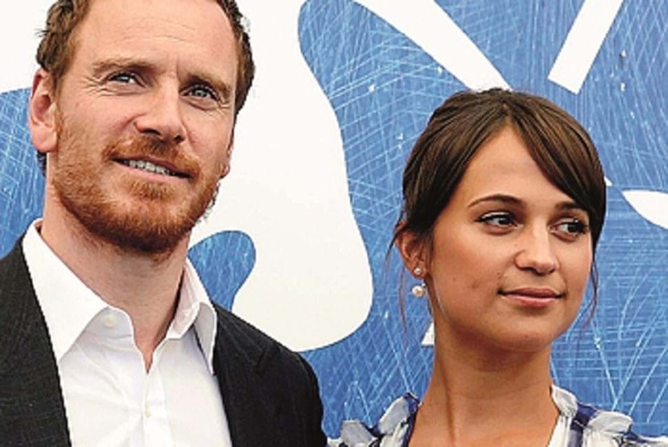Michael Fassbender e Alicia Vikander 