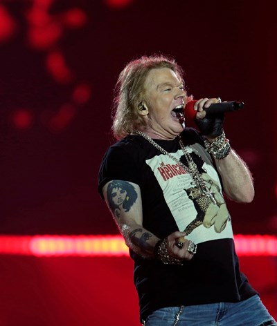 Axl Rose: Um rocker difícil de contentar 