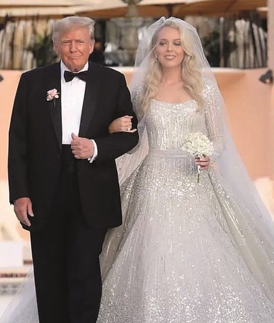 Donald Trump casou a filha em cerimónia luxuosa