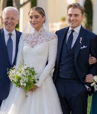 Neta de Joe Biden casou-se na Casa Branca 