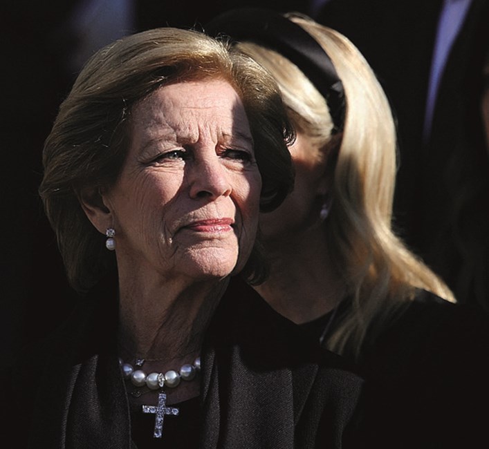 Rainha Ana Maria, viúva do rei