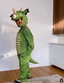 Xavier, filho de Sofia Arruda, mascarou-se de dinossauro 